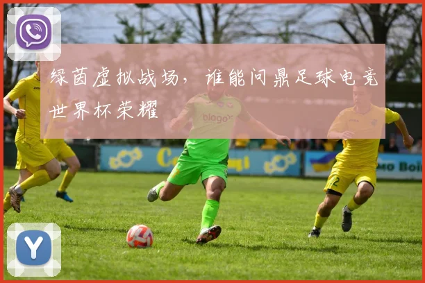 绿茵虚拟战场,谁能问鼎足球电竞世界杯荣耀